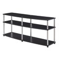 Convenience Concepts Designs2Go 3 Tier 60 in. TV Stand, Espresso - 24 x 15.75 x 59.25 in. HI2539700